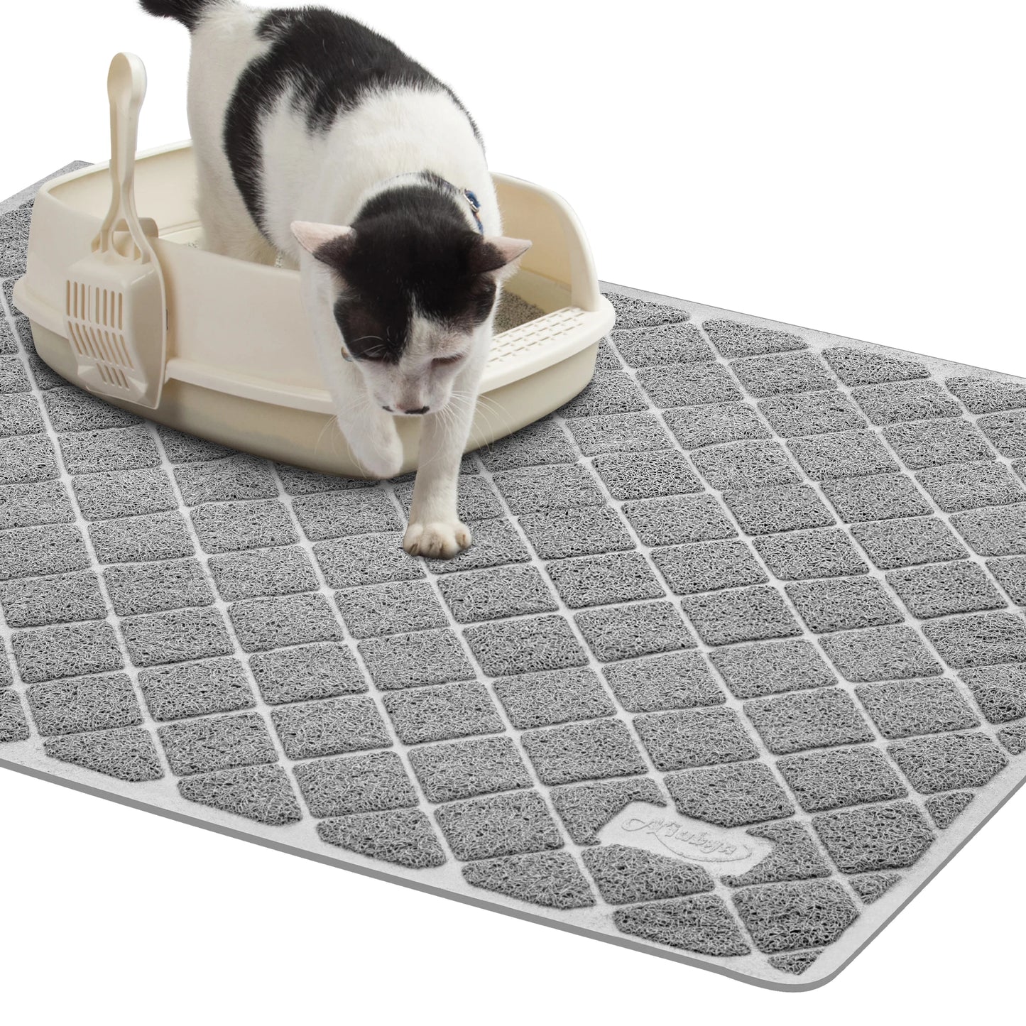Premium Cat Litter Mat, Extra Large Size, Waterproof and Non-Slip Design