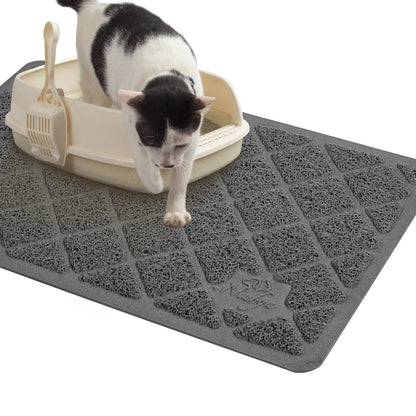 Premium Cat Litter Mat, Extra Large Size, Waterproof and Non-Slip Design