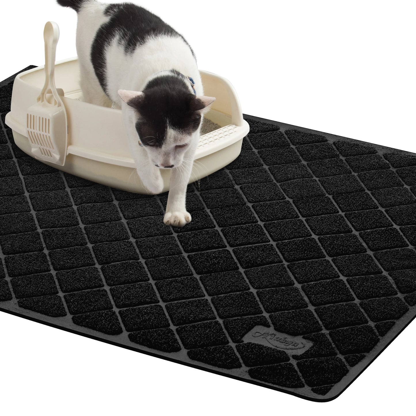 Premium Cat Litter Mat, Extra Large Size, Waterproof and Non-Slip Design